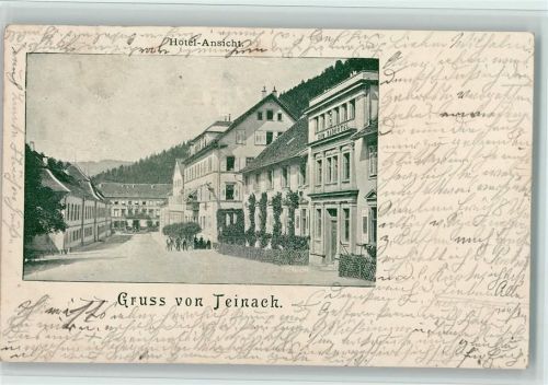 Bad Teinach 1899 Zum Badhotel, I AK