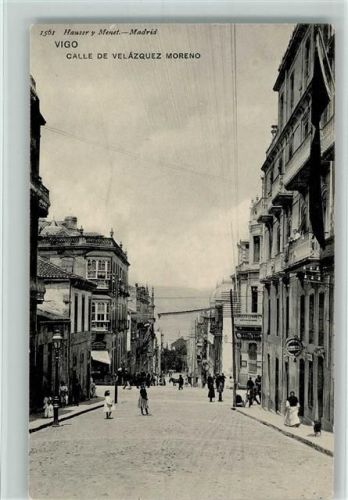 Vigo 1910 Nr. 1501 Verlag Hauser y Menet - Calle de Velaquez Moreno AK