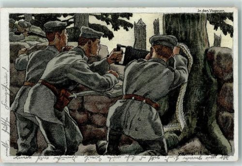 1915 WK I sign. Georgi Maschinengewehr AK