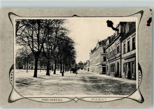 Marienberg 1905 Markt