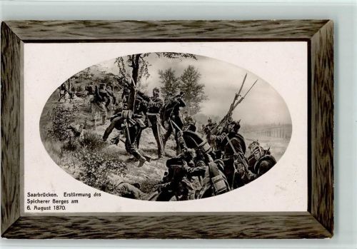 Saarbrücken 1913 Erstürmung des Spicherer Berges am 6. August. 1870