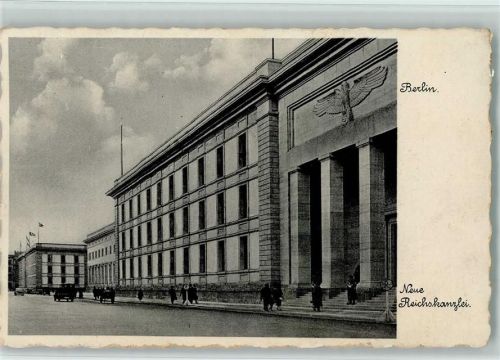 1939 Neue Reichskanzlei AK