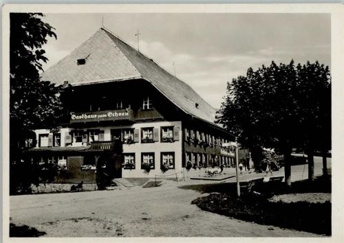 Saig Gasthof zum Ochsen Schwarzwaldhaus