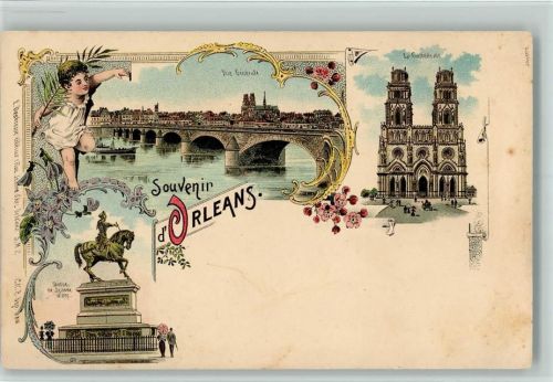 Orleans 1898 Gruss aus - AK