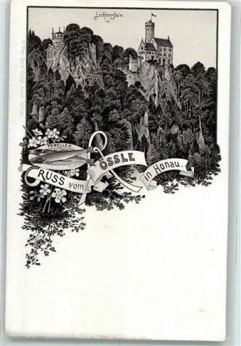 Honau Lichtenstein Forellen Össle