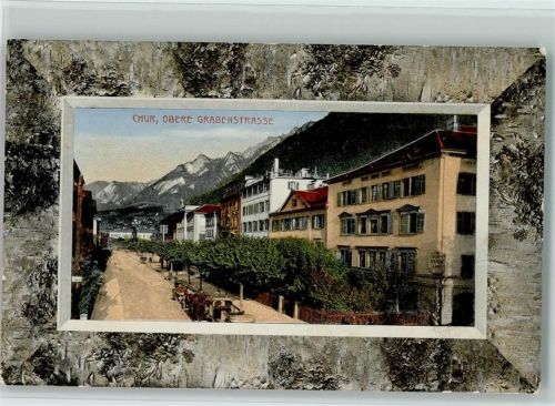 Chur 1911 Obere Grabenstraße