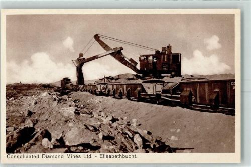 Lüderitz Verlag Hubrich Lüderitzbucht Nr. 27 Diamanten Mine Elisabethbucht AK