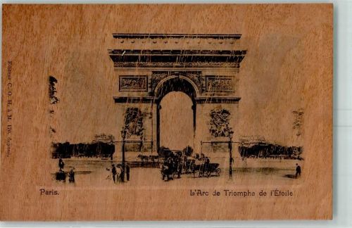 Paris Furnier-AK L`Arc de Triomphe
