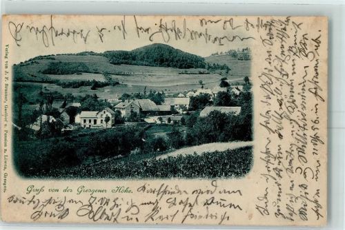 Gresgen 1899 Gresgener Höhe