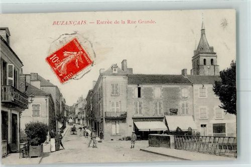 Buzancais Entree de la Rue Grande AK