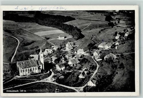 Rickenbach Fliegeraufnahme