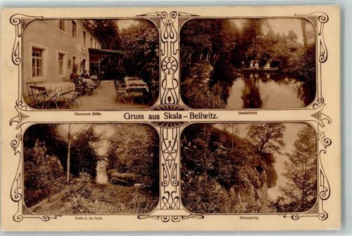 Bellwitz Gemauerte Mühle Gondelfahrt Scala Rittersprung Hüttenstempel