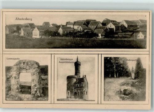 59955 W5788 Altastenberg - Lennequelle Astenberger Aussichtsturm Ruhrquelle