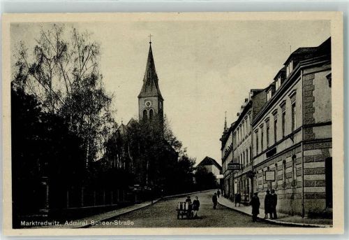 Marktredwitz Admiral Scheer-Straße Milchkannen Haltestelle