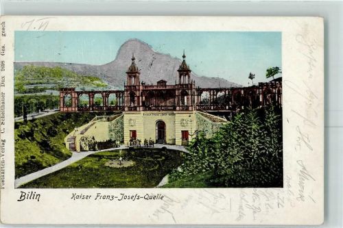 Bilina 1902 Kaiser Franz-Josefs-Quelle