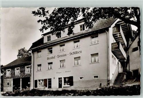 Oberprechtal Gasthaus Pension Schützen Bes Hch. Stehlin