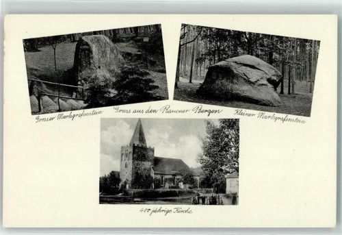 Rauen Grosser Kleiner Markgrafenstein 400 jährige Kirche