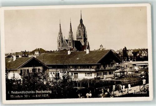 München 1937 1. Reichsnährstands-Ausstellung Bauernhof