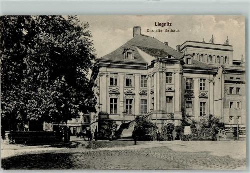 Liegnitz 1916 Altes Rathaus
