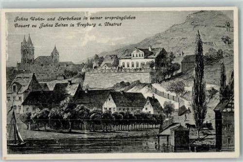 Freyburg Jahns Wohn- u. Sterbehaus in seiner ursprünglichen Bauart