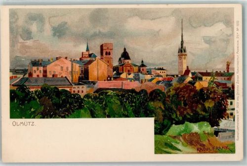 Olomouc sign. Raoul Frank