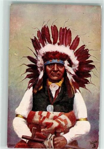 Raphael Tuck Indian Chiefs Nr. 3495 - White Swan AK