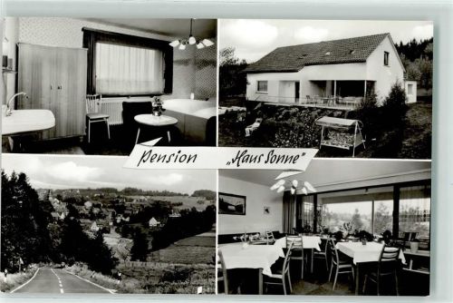 Nümbrecht Pension Haus Sonne Gaststube Gästezimmer Garten Hollywoodschaukel