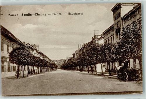 Zemun Hauptgasse Föutca
