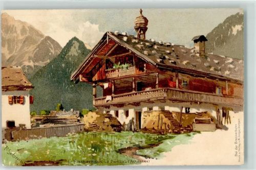 Pertisau Fischerhaus sign. P. Schmate