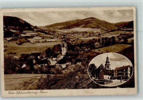 Unter-Schönmattenwag Blick auf Unter-Schönmattenwag und Gasthaus Pension Zum Hirschen
