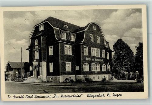 Würgendorf Hotel Restaurant Zur Wasserscheide