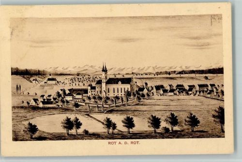 Rot 1921 Künstlerkarte