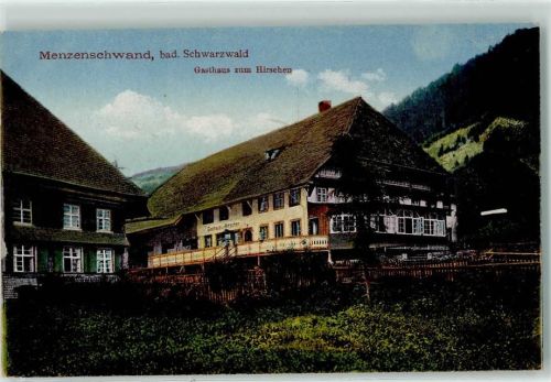 Menzenschwand Gasthaus zum Hirschen