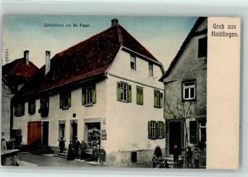 Knittlingen Geburtshaus Dr. Faust