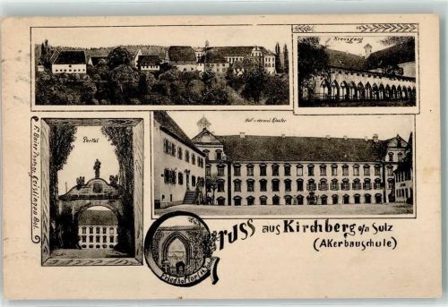 Kirchberg 1925 Ehem. Kloster Kreuzgang Portal Friedhof-Tor