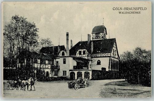 50667 W5000 Köln Braunsfeld 304 - Gasthaus Restauration Waldschenke Oldtimer