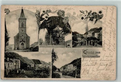 Veckersviller 1905 Weckersweiler