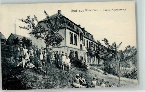 Rhaunen Ev. Krankenhaus Kindergruppe um 1910.1920