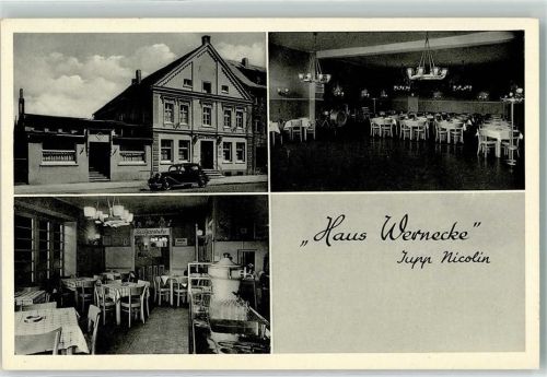 Neheim-Hüsten Gasthaus Haus Wernecke Gastraum Saal