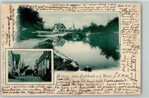 Sulzbach 1900 Flösse