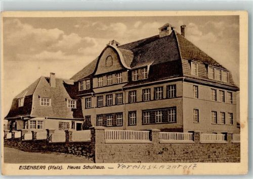 Eisenberg 1917 Vereinslazarett Neues Schulhaus