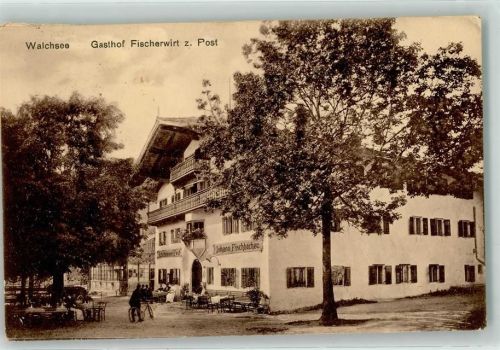 Walchsee Gasthaus Fischerwirt zur Post Fahrrad