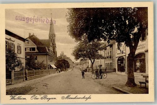 Weilheim Münchnerstraße Fahrrad