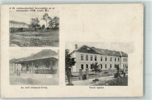 die neue Kaserne Offiziersgebäude Militär Ungarn 1913