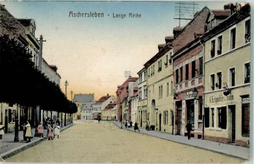 Aschersleben 1915 Lange Reihe