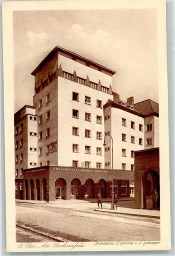 Wien Am Fuchsenfeld Wohnhaus der Gemeinde