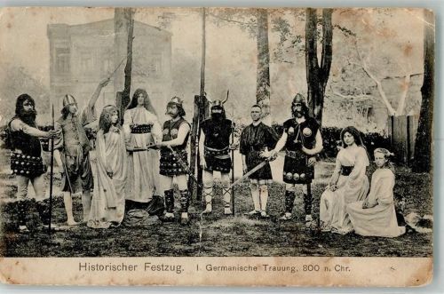 Schüttorf 1910 Historischer Festzug Feier d. Schützengilde 20.-22.6.1908