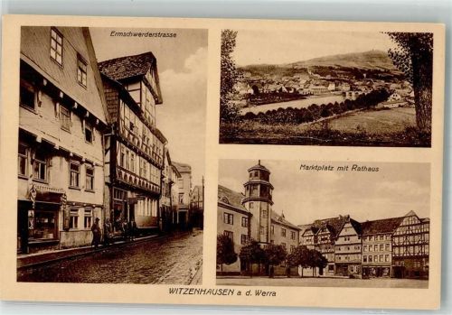 Witzenhausen Rathaus Marktplatz Ermschwerder Straße