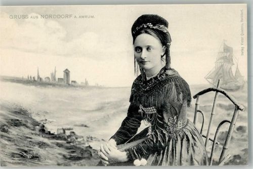 Norddorf Tracht Frau