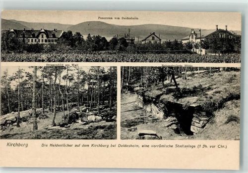 Deidesheim Kirchberg Heidenlöcher Rekonstruierte Hütte 1. Jhr. vor Chr.